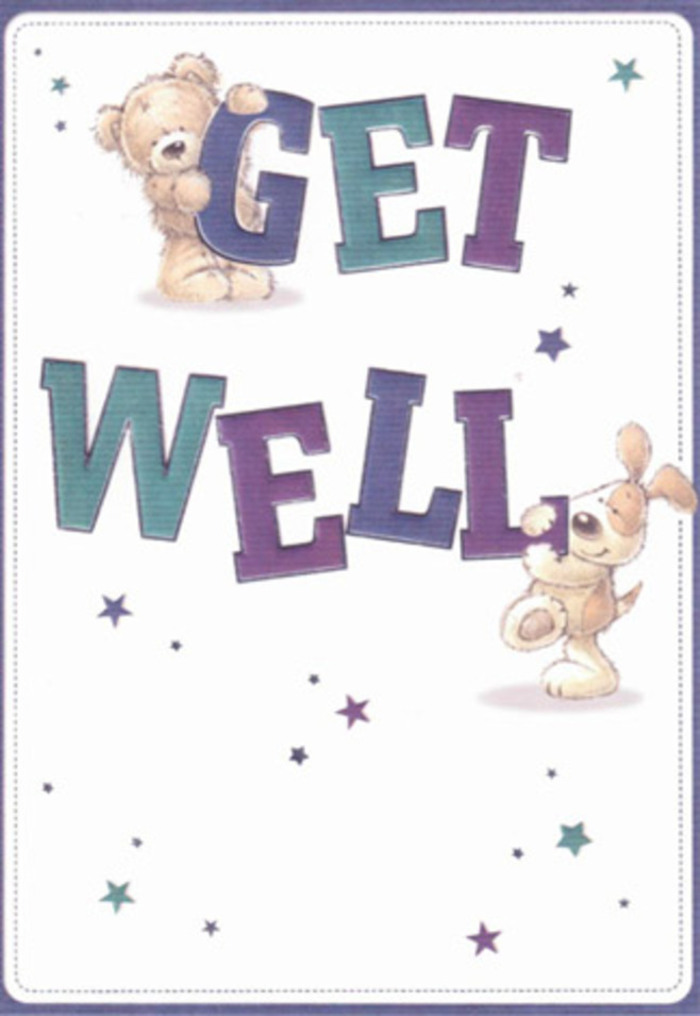 Radiating gentle encouragement, this get well card's illustration beautifully expresses the caring ethos found across St Paul's Cray. At its centre, a bear with plush, soft fur perches atop a cascade of oversized, lively lettering shaded in regal purples and fresh aquas. Next to it, a floppy-eared puppy, full of boundless optimism, presses lovingly at 'WELL,' its round features and gentle smile instantly soothing. The lively scene sparkles with star-shaped bursts-each one a visual echo of the hope and joy inspired by hand-tied bouquets delivered from local florists around Cray Avenue and Main Road. There's a tactile richness here, the brushwork capturing every tuft of animal fur, just as a florist blends textures and tones to offer tangible comfort. The confident, bold typography grounds the design, its festivity reminiscent of the way celebratory blooms are arranged to brighten the gloomiest days. Each detail, from the creamy paper background to the star-sparkled surroundings, carries a sense of fresh beginnings-a feeling that resonates whether one is sending love to a neighbor by the River Cray or delivering a card with a bouquet from Flowers St Paul's Cray. Radiating warmth, cheer, and gentle hope, this card makes the ideal companion for anyone in need of a little healing light.
